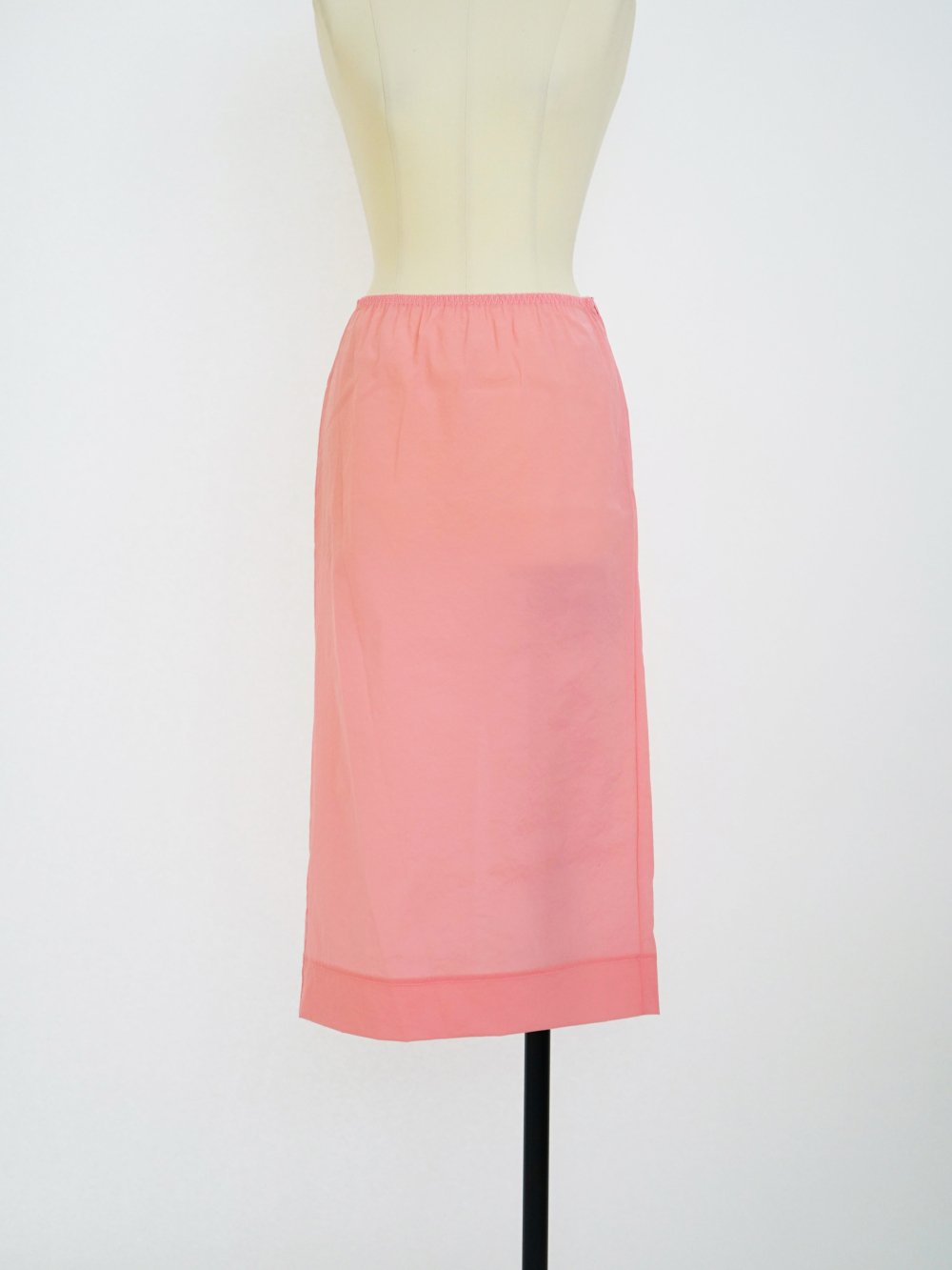 FUMIKA_UCHIDA STRETCH TAFFETA PETTICOAT / PINK