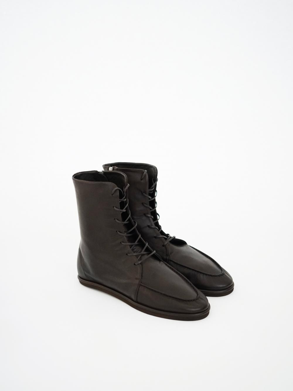 auralee LEATHER LACE-UP BOOTS オーラリーブーツ