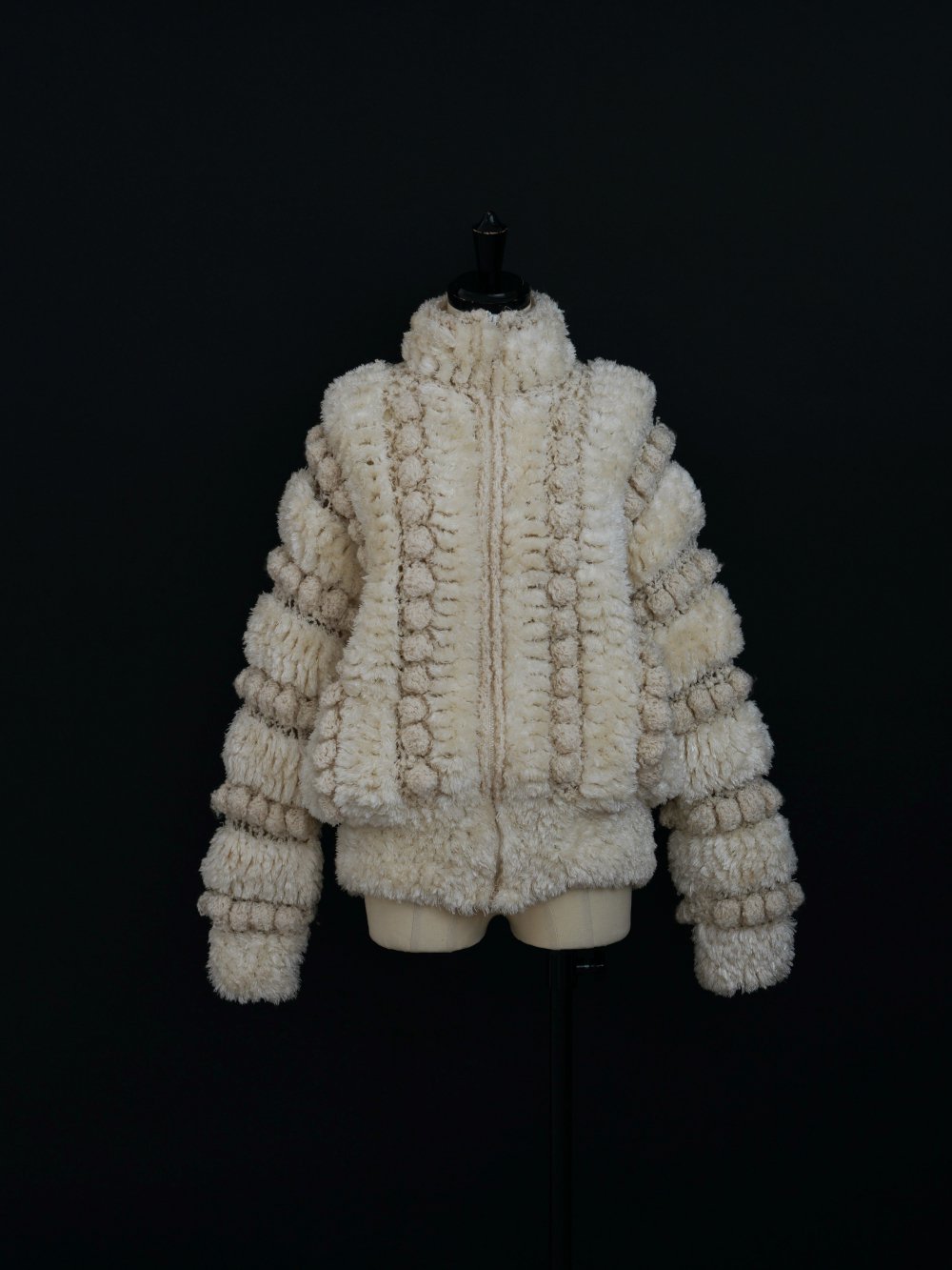 FLUFFY ZIP BLOUSON