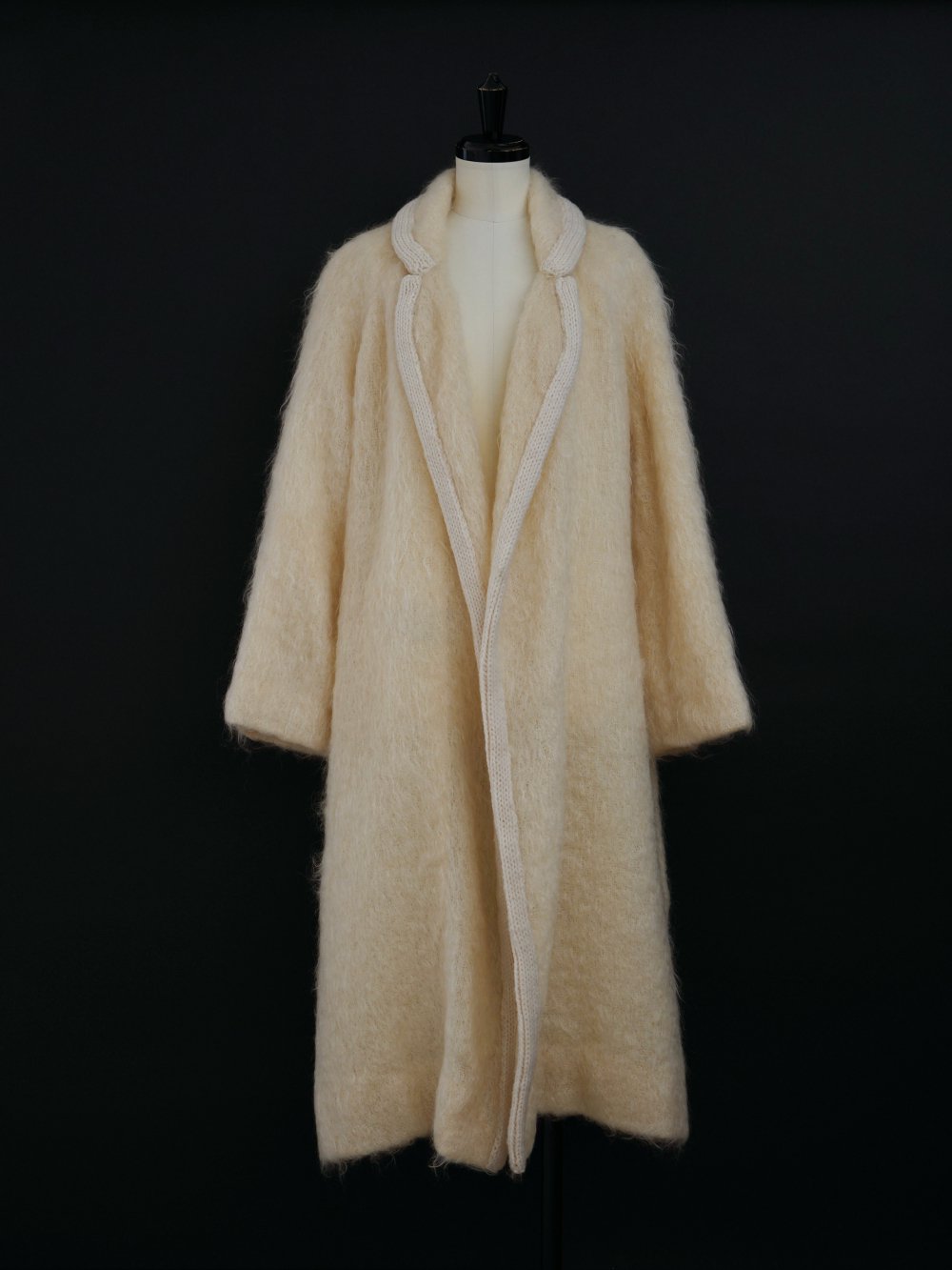 MOHAIR KNIT ROBE