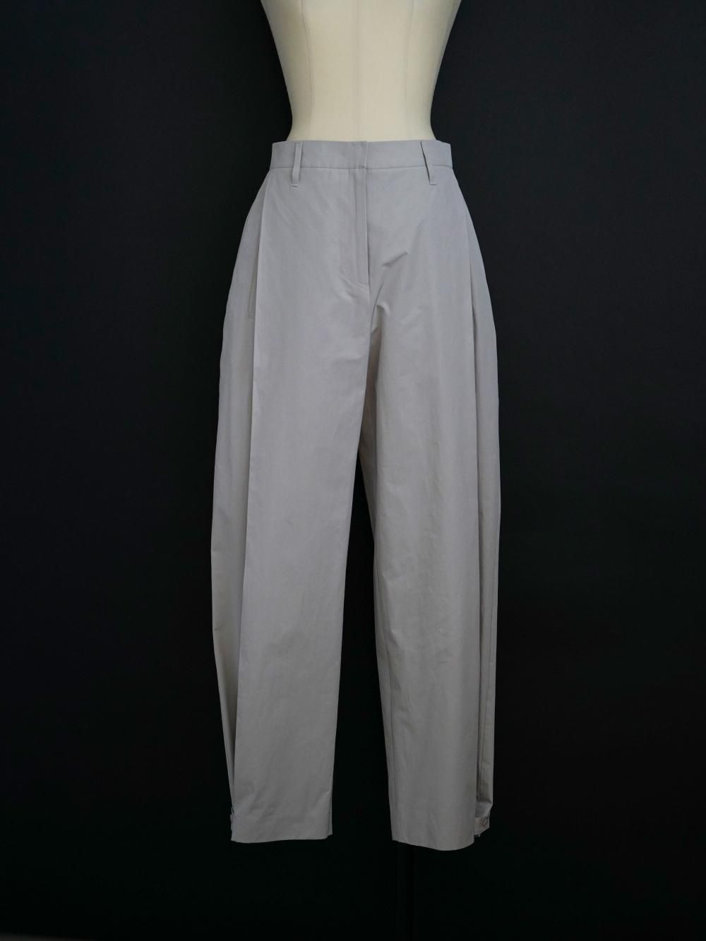 AMOMENTO BUTTON GARCONNE PANTS / GRY