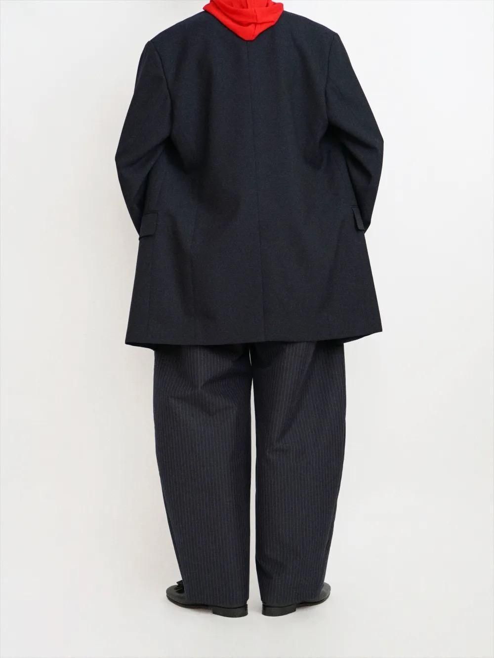 Ernie Palo SHEER RIB HALF SLEEVE HOODIE / GRAY - n e p