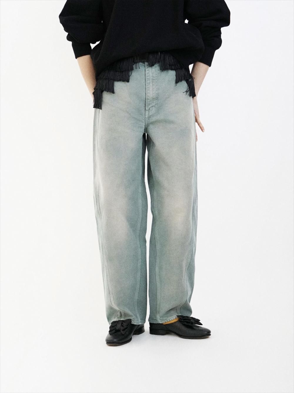 auralee 25ss ORGANIC COTTON DUCK PANTS