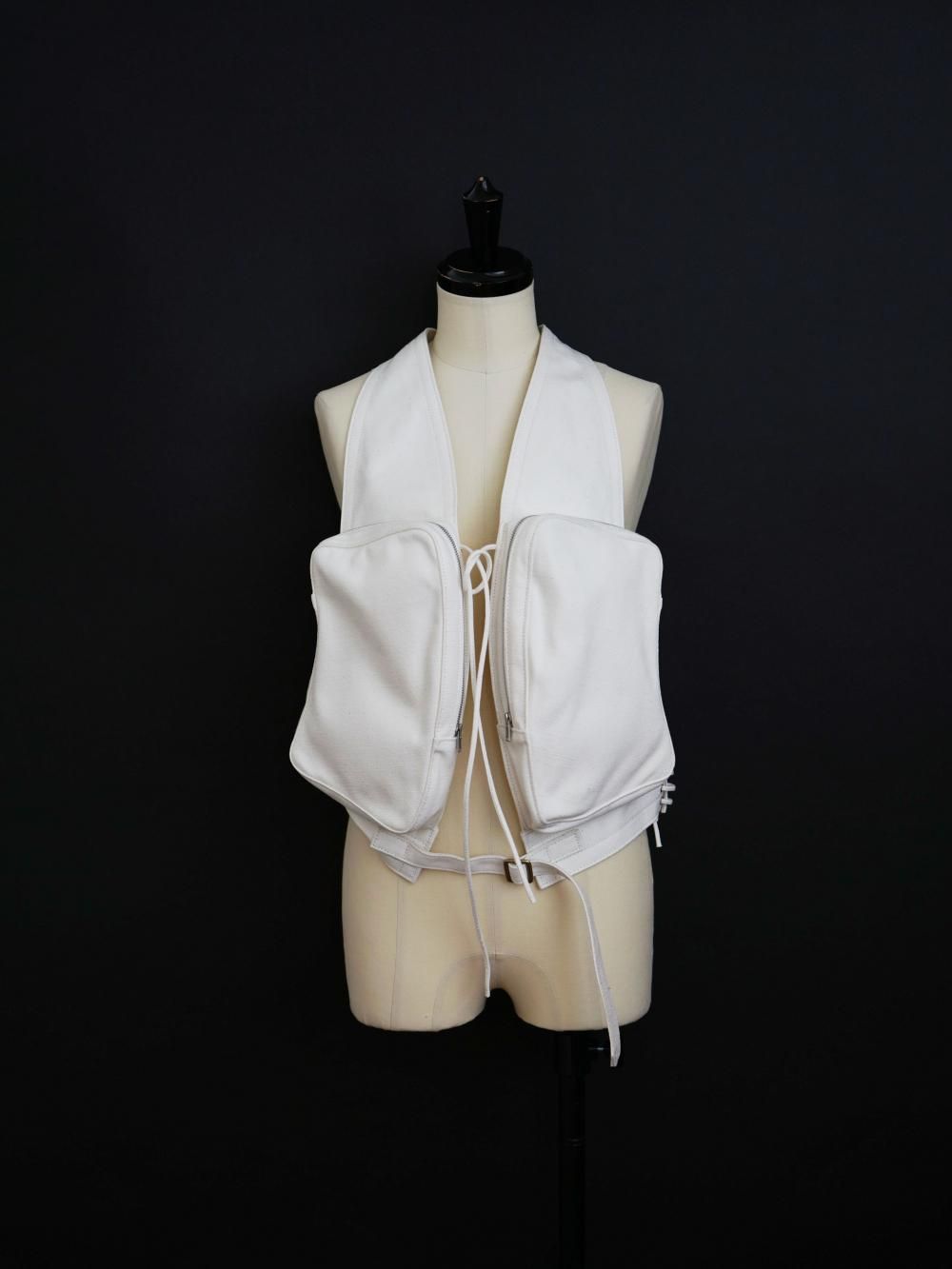 FUMIKA_UCHIDA CHACOLI TACTICAL VEST / WHT