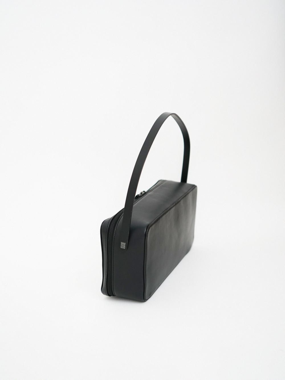 AURALEE LEATHER SQUARE BAG MADE BY AETA / BLACK - n e p