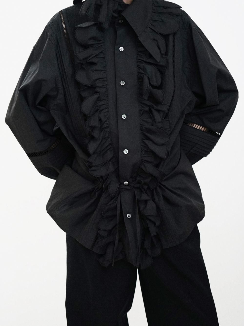 JUNMIKAMI åեSHIRTS / BLACK
