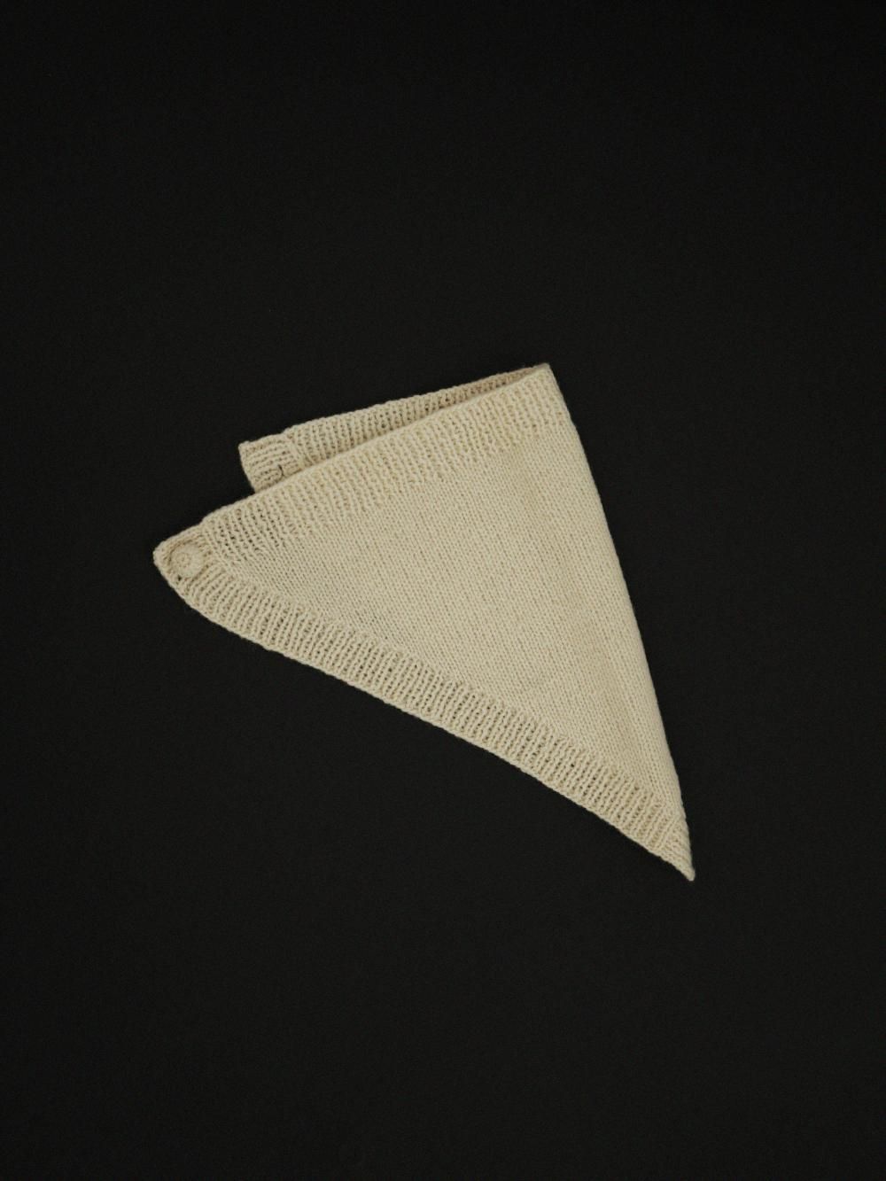 FUMIKA_UCHIDA SHETLAND HAND KNITTED KERCHIEF