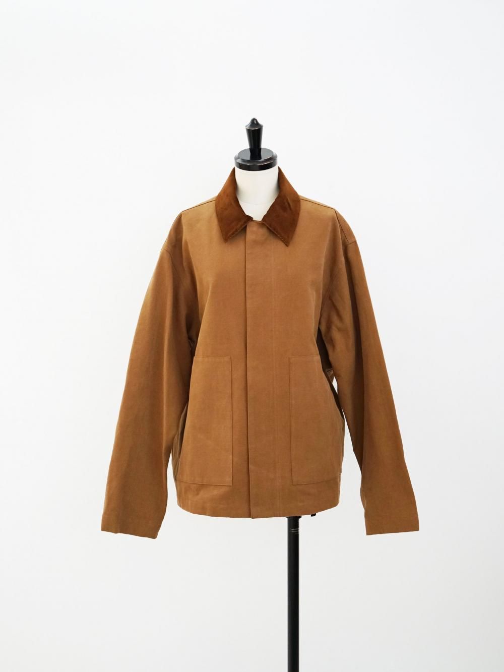 Ernie Palo NIDOM DUCK BLOUSON / CAMEL