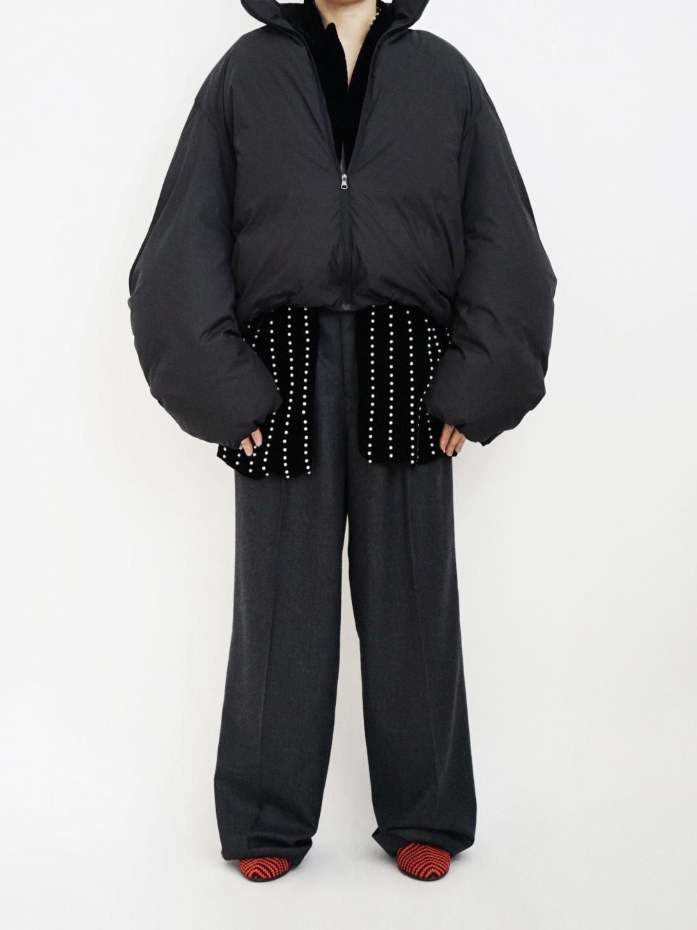 ジャケット・アウター Tech padded wool flight blouson Tech padded wool flight blouson