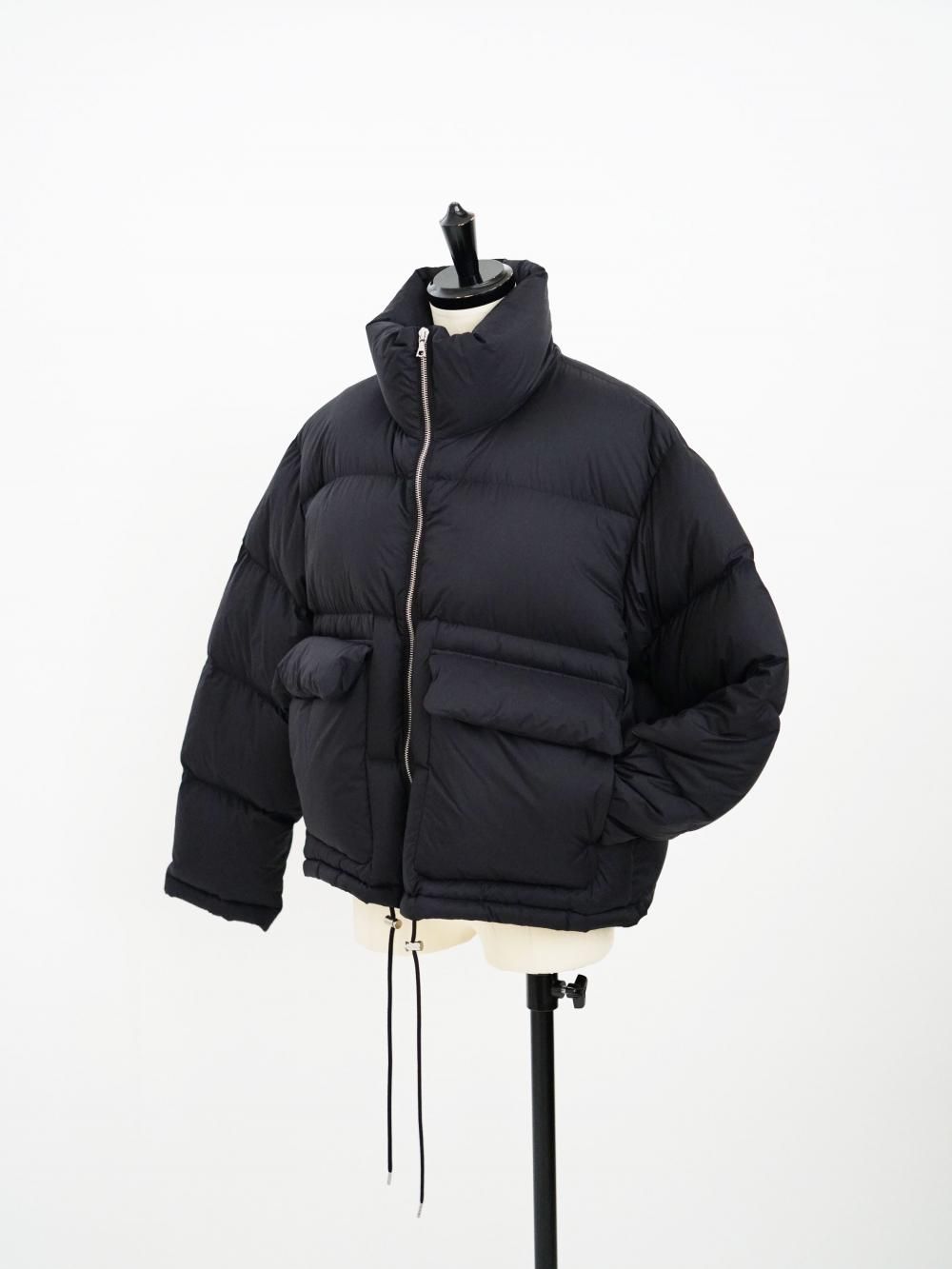 AURALEE SUPER LIGHT NYLON RIPSTOP DOWN BLOUSON / BLACK 