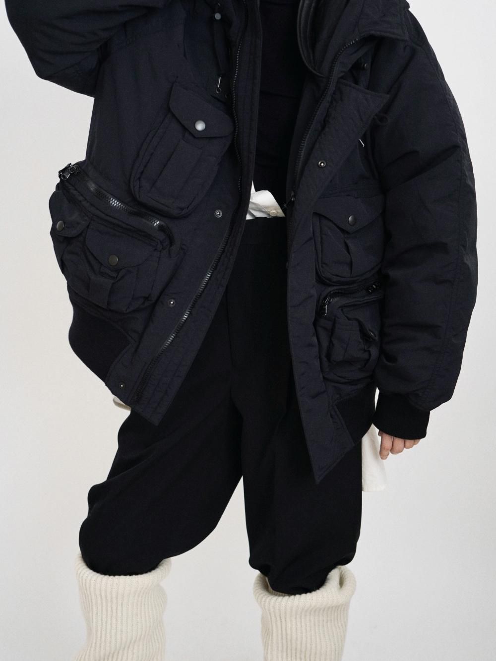UNUSED DOWN JACKET / BLACK / 2