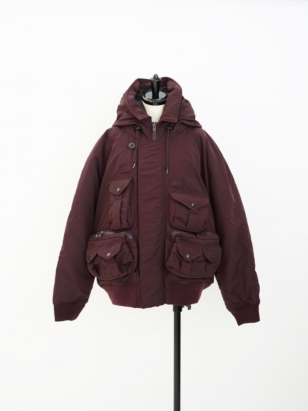UNUSED DOWN JACKET / BURGUNDY / 2