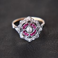 Dia&Ruby Ring 