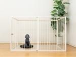 中型犬にオススメのペットケージ 白［Moderate］- 犬猫用の