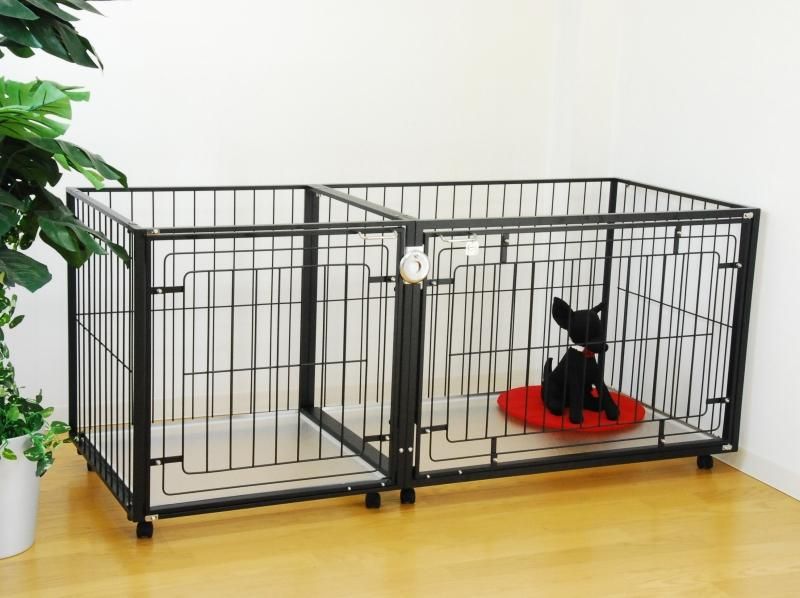 高い素材 犬 大型 ペット ケージ サークル トイレも付けます 犬用品 Hlt No