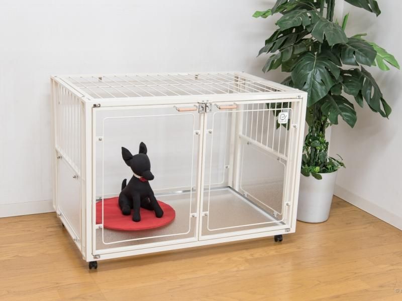 観音扉のおしゃれなケージ - 犬猫用のおしゃれなケージ ゲート extail