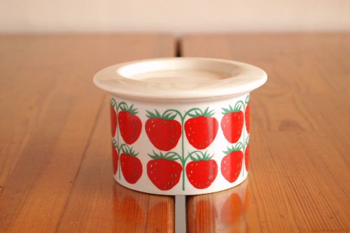 ARABIA pomona Strawberry Pot S アラビア ポモナ イチゴ
