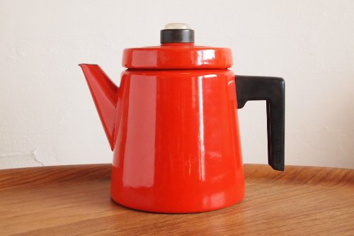 FINEL フィネル Antti Nurmesniemi アンティ・ヌルメスニエミ Coffee Pot コーヒーポット RED L 1.5L
