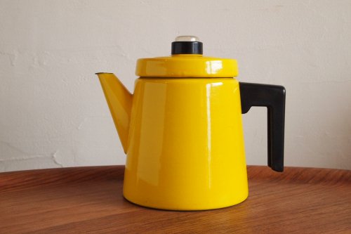 FINEL եͥ Antti Nurmesniemi ƥ̥᥹˥ Coffee Pot ҡݥå L 1.5L Yellow