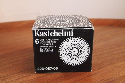 Nuutajarvi ̡ Kastehelmi ƥإ 8.5cm ߥ˥ץ졼 x 6 BOX Clear/Oiva Toikka