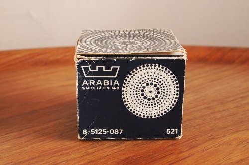 Nuutajarvi(ARABIA) ̡ Kastehelmi ƥإ 8.5cm ߥ˥ץ졼 x 6 BOX Clear
