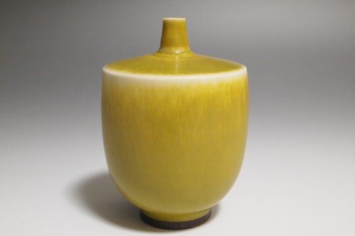 Berndt Friberg ٥ȡե꡼٥ miniature Vase Yellow /Gustavsberg  ե٥