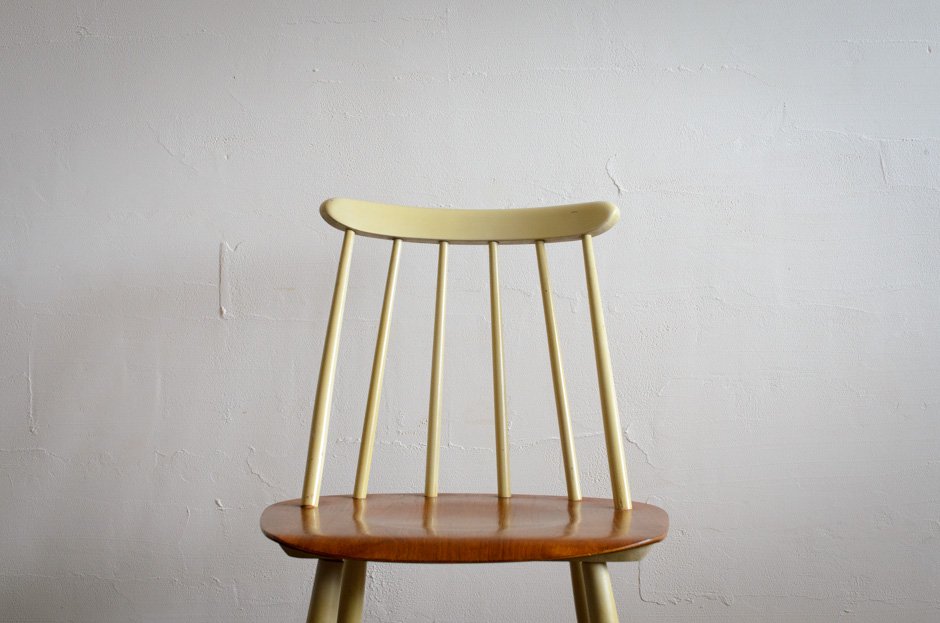 Ilmari Tapiovaara イルマリ・タピオヴァラ Fanett chair ファネットチェア White × Natural EDSBYVERKEN