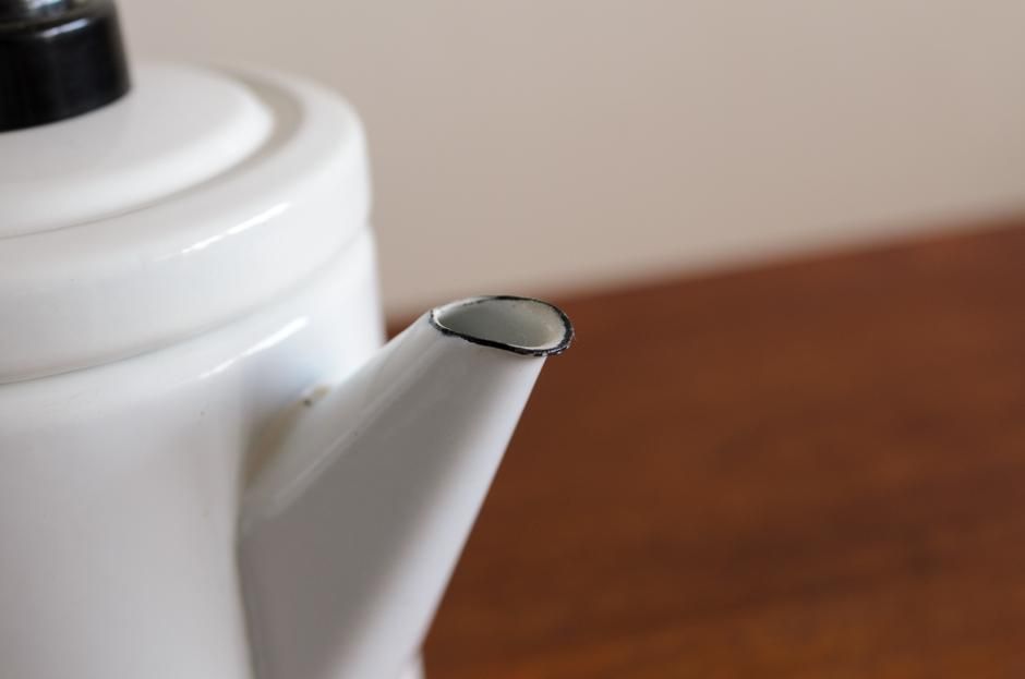 FINEL フィネル Coffee Pot コーヒーポット White S 0.7L