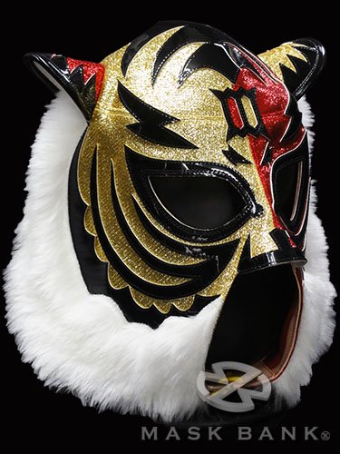 初代タイガーマスク 3マーク 赤×金ハーフラメ マスターグレード 