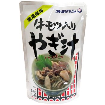 牛モツ入りやぎ汁 500ｇ オキハムネットショップ