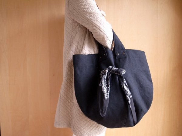 round tote ＆ bandanna - ardem su o