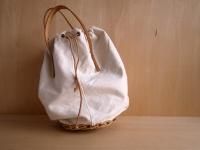 cotton canvas tool basket