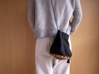 linen drawstring basket