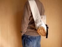 CANVAS SHOULDER BASKET