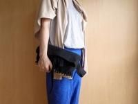 cotton canvas clutch basket