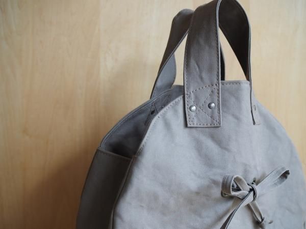 Circle canvas online tote