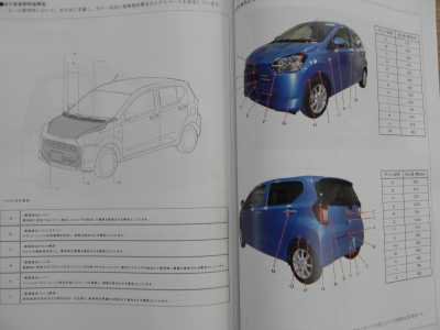 構造調査シリーズ/ダイハツ ミラ イース LA350S,LA360S 系 j-796