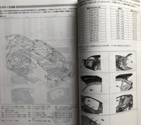 構造調査シリーズ/スバル BRZ ZD8系 j-890