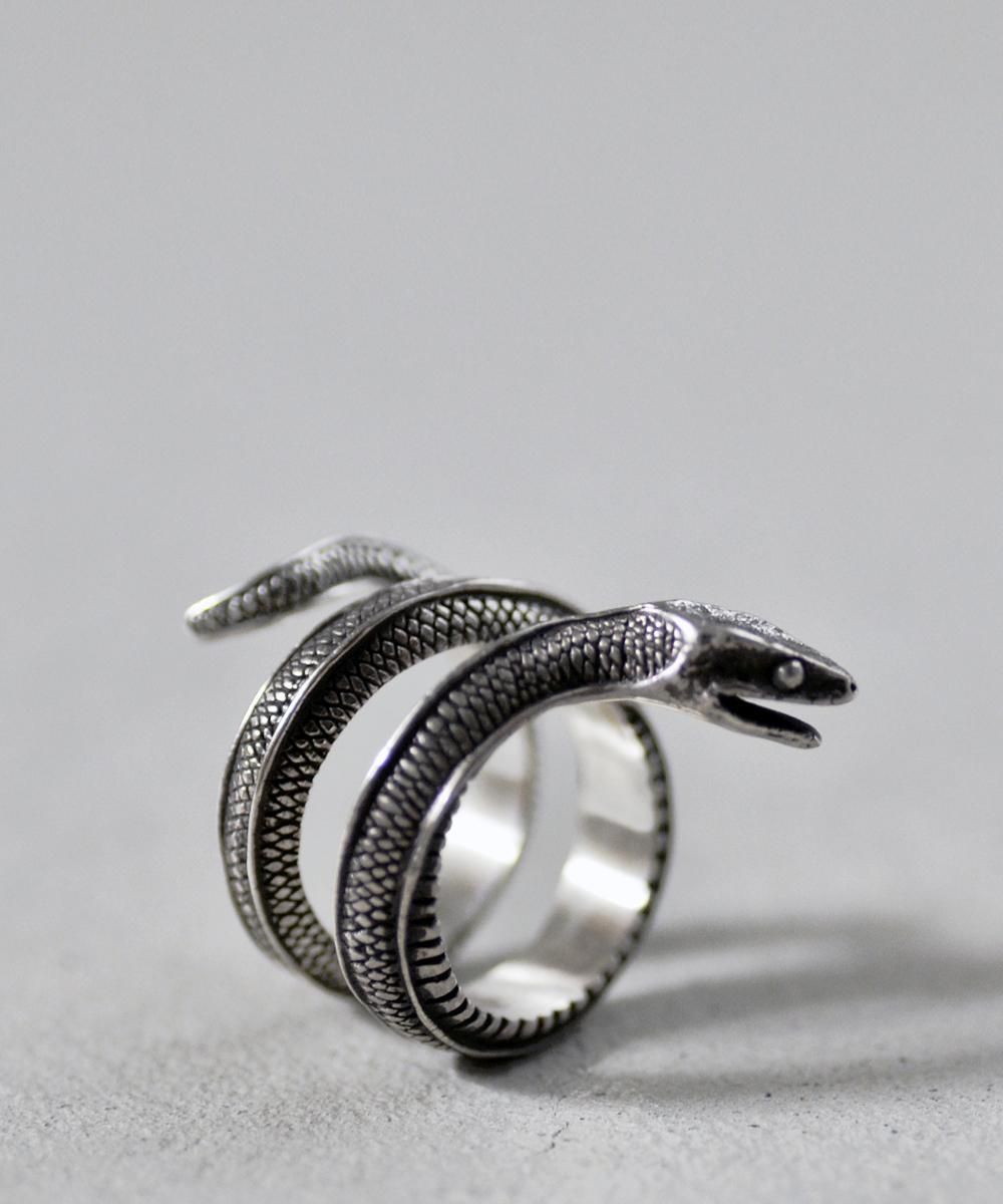 SHARE SPIRIT SNAKE RING / MADE TO ORDER - BORDEAUX-BB4 OSAKA