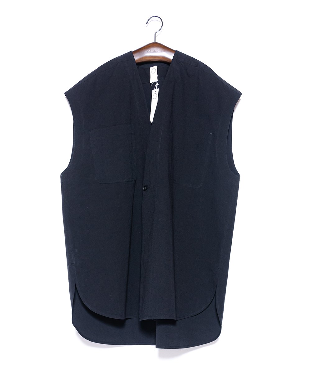 21ss O project sleeveless jacket-
