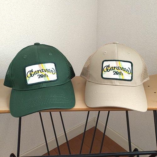 Caravan 20th Anniversaryコットン ツイル メッシュ キャップ