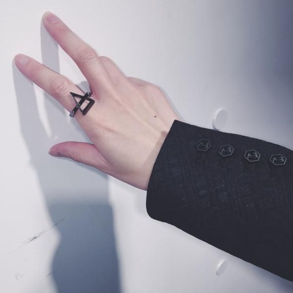 目デザイン 四角形リング 429f6f644ec2b09766de38bf8a01d5