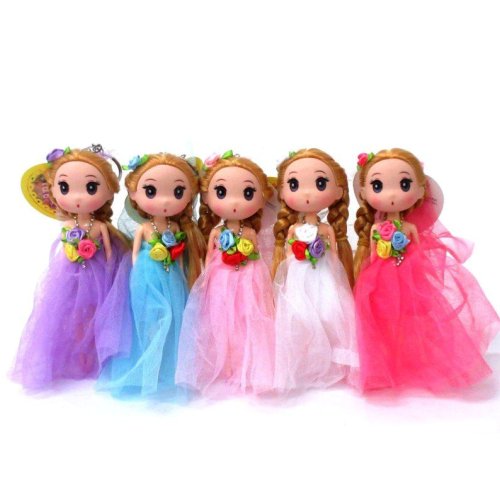 お姫様 お人形 女の子 プレゼント おもちゃ ドレスドール プリンセス キーホルダー ぬいぐるみと雑貨のお店 チコの森