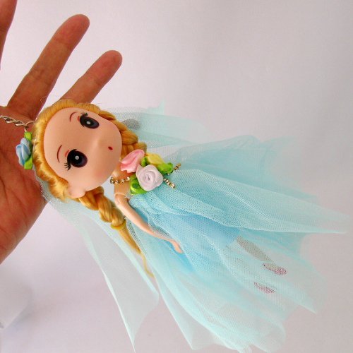 お姫様 お人形 女の子 プレゼント おもちゃ ドレスドール プリンセス キーホルダー - ぬいぐるみと雑貨のお店　チコの森
