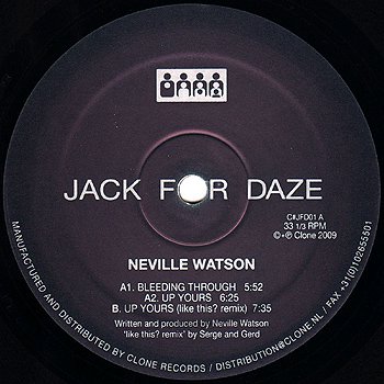 neville watson レコード ストア