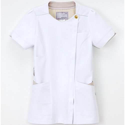 【ナガイレーベン 】女性用チュニック（LX3732）女性らしいデザインのチュニック白衣