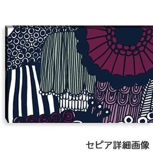 marimekko ファブリックパネル 北欧 マリメッコ ブルー Blue 20