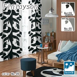 フィンレイソン（Finlayson）カーテン アヤトス（AJATUS）1枚入【北欧インテリア】の商品画像