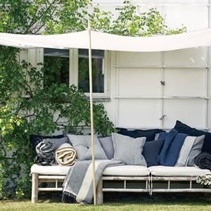 クリッパン（KLIPPAN）スローケット ハーバル W130×L200cm【北欧雑貨