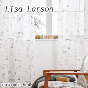 リサ・ラーソン（Lisa Larson）プリントレース スケッチ 1枚入【北欧インテリア】の商品画像